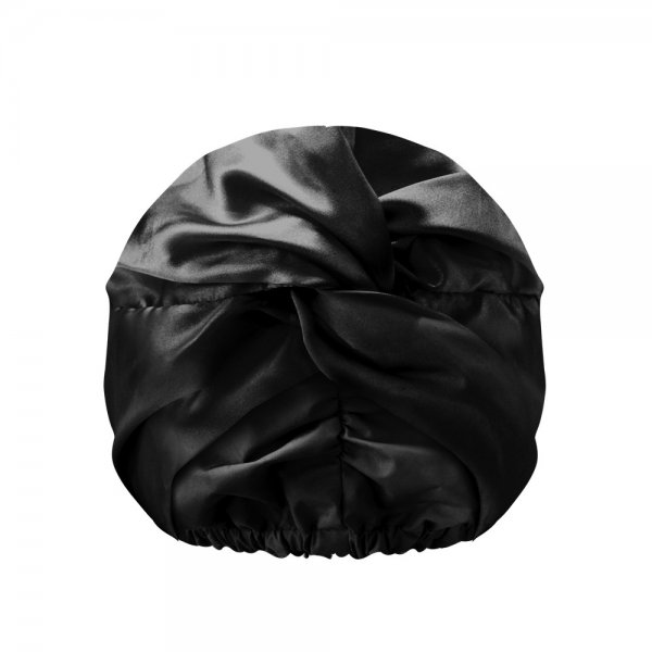 Glov Hair Treatment Bonnet czepek pod prysznic i do olejowania włosów 2w1 Black