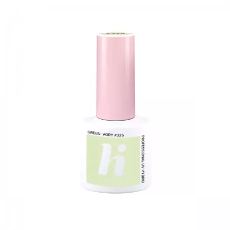 hi hybrid, lakier hybrydowy, 5ml, #325 Green Ivory