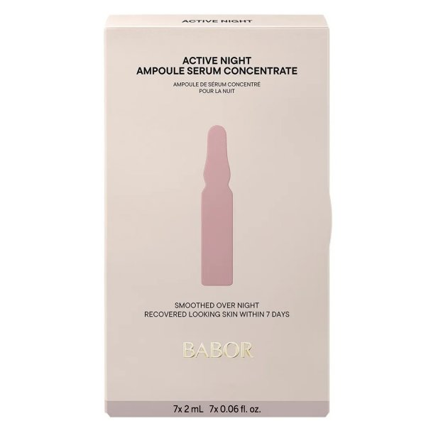 Babor Active Night ampułki aktywizujące nocną regenerację skóry 7x2ml