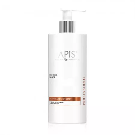 Apis Retin-Ambre Synergy, tonik do twarzy przygotowujący do eksfoliacji, 500ml