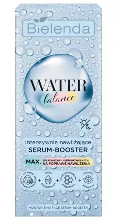 Bielenda Water Balance Intensywnie Nawilżające Serum-booster Do Twarzy, 30g