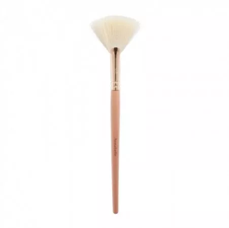 Annabelle Minerals, pędzel wachlarzowy do aplikacji rozświetlacza, pudru i różu