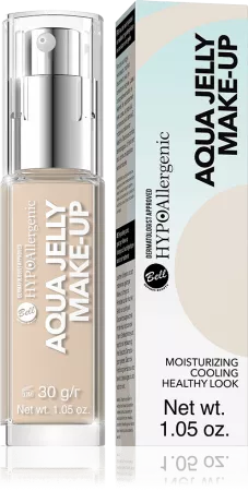 Bell HYPOAllergenic Aqua Jelly Make-up, podkład do twarzy, 01, 30g