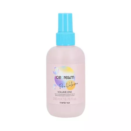 Inebrya Ice Cream Pro Volume, multifunkcyjna odżywka do cienkich włosów 15w1, 200ml