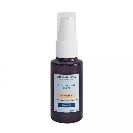 The Hair Boss The Corrector Drops kropelki korygujące ciemny kolor włosów Brunette 50ml