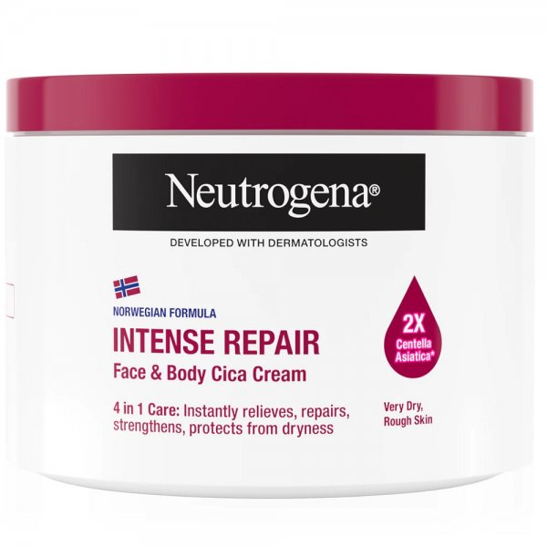 Neutrogena Intense Repair intensywnie regenerujący krem do twarzy i ciała 400ml