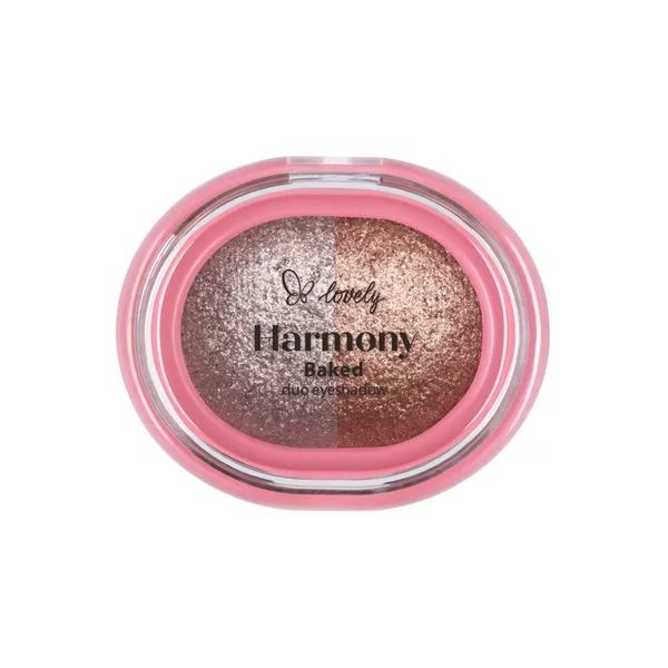 Lovely Harmony Baked Duo Eyeshadow wypiekany cień do powiek 02