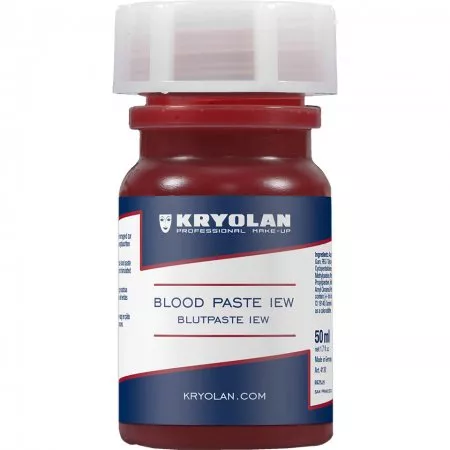 Kryolan, Blood paste iew, krew w paście, 50ml, Light