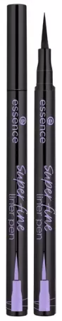 Essence Super Fine, eyeliner w pisaku 01, czarny, 1ml