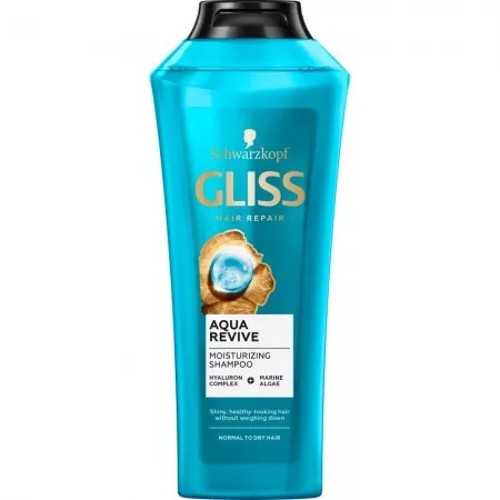 Schwarzkopf Gliss Aqua Revive szampon do włosów suchych i normalnych 400ml