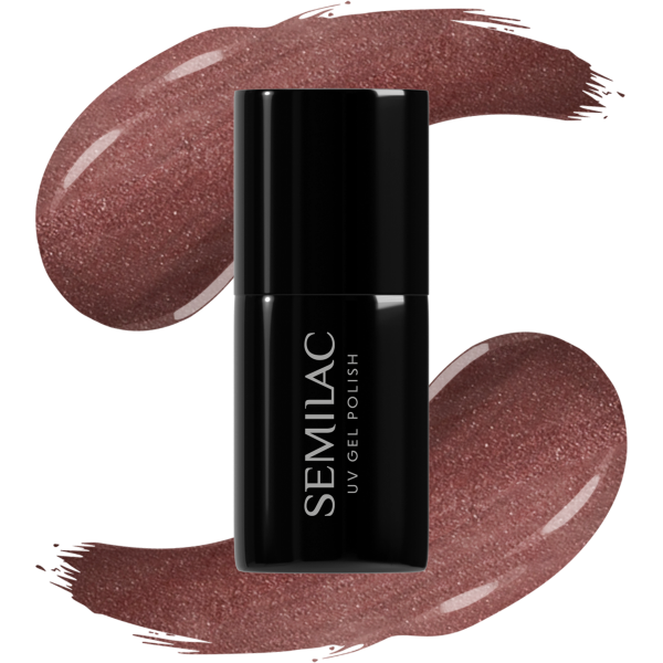 Semilac TrendyLicious, lakier hybrydowy, 940 Taupe Gloss, 7ml