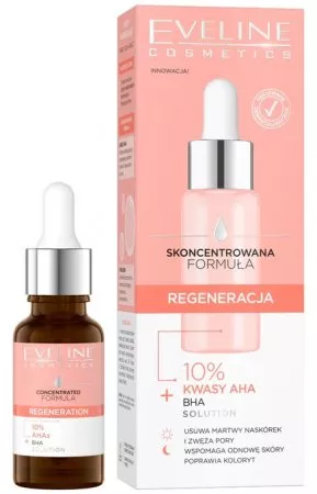 Eveline Cosmetics Skoncentrowana Formuła, Serum Regeneracja, 18ml