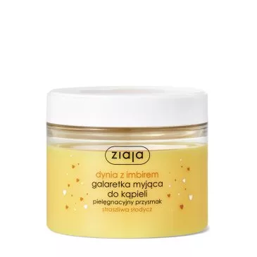 Ziaja Dynia z Imbirem, galaretka myjąca do kąpieli, 260ml