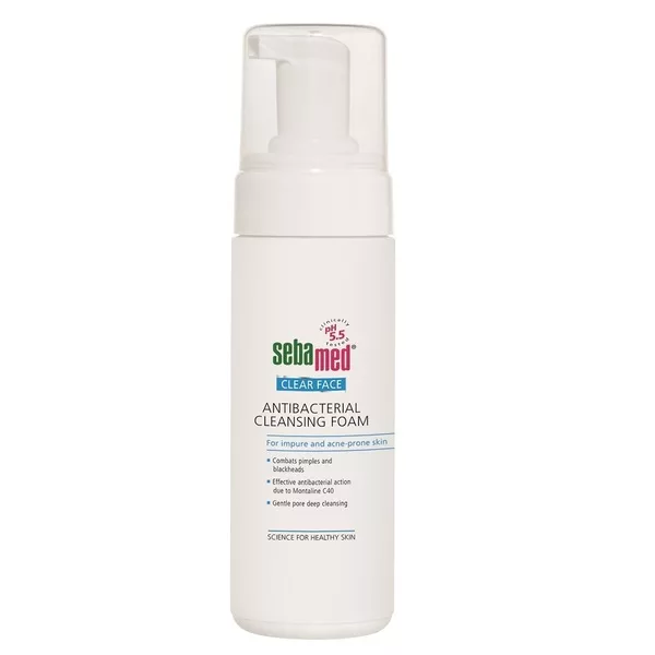 Sebamed Antibacterial Cleansing Foam oczyszczająca pianka do twarzy 150ml