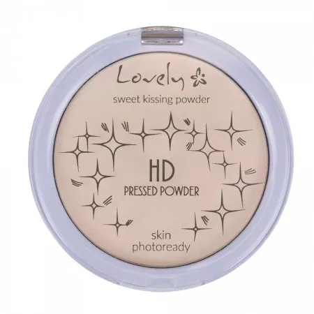 Lovely HD Pressed Powder transparentny matujący puder do twarzy z olejem jojoba 10g