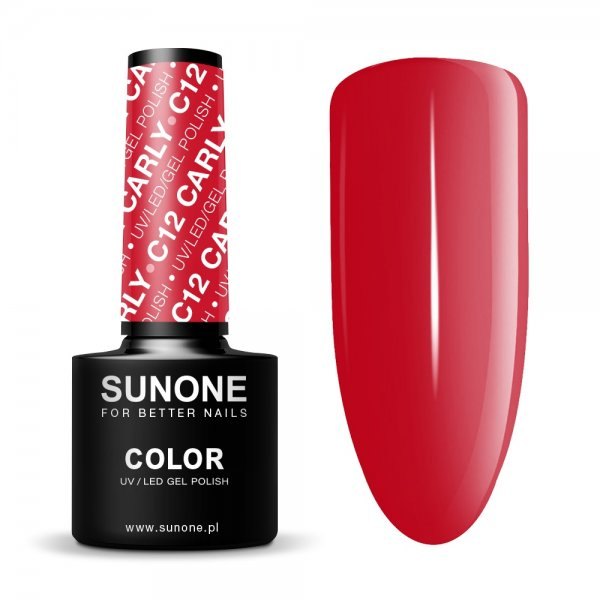 Sunone UV/LED Gel Polish Color lakier hybrydowy C12 Carly 5g