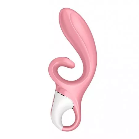 Satisfyer Hug Me wibrator typu króliczek Pink/White