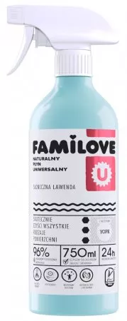 Yope Familove, naturalny płyn uniwersalny do czyszczenia powierzchni, 750ml