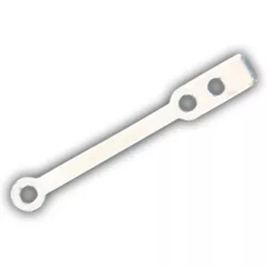 Efalock, gumki do wałków, płaskie, krótkie, 50 szt.