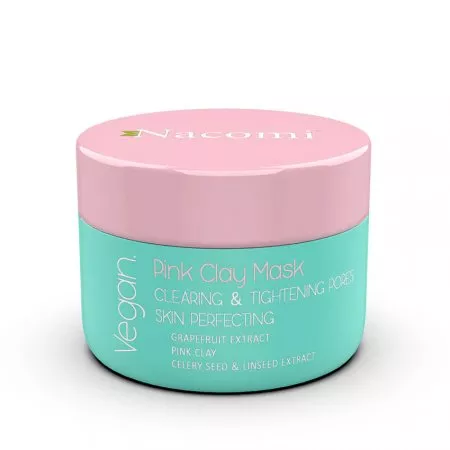 Nacomi, maseczka z glinką różową, 50ml