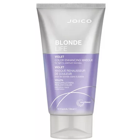 Joico Blonde Life Color Enhancing Violet, maska koloryzująca do włosów, fioletowa, 150ml