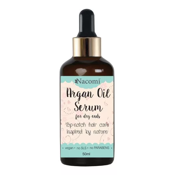 Nacomi, serum do końcówek z olejem arganowym, 50ml - data ważności (7.2026)