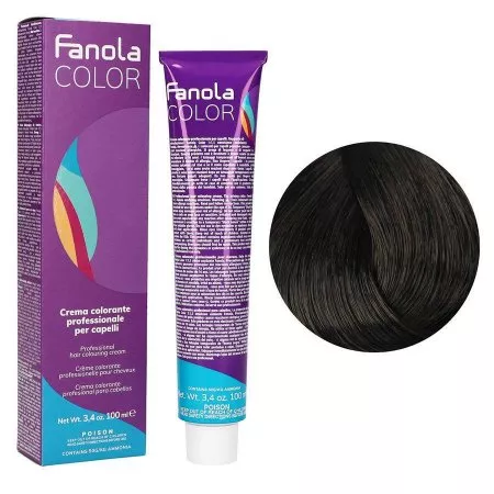 Fanola Color Cream, krem koloryzujący, 4.00, 100ml
