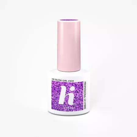 hi hybrid, lakier hybrydowy, 5ml, #434 Hi Glow GIrl