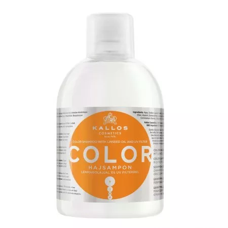 Kallos KJMN Color szampon do włosów farbowanych 1000ml