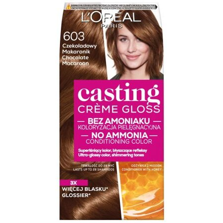 L'Oreal Paris Casting Crème Gloss Farba do włosów 603 Czekoladowy nugat