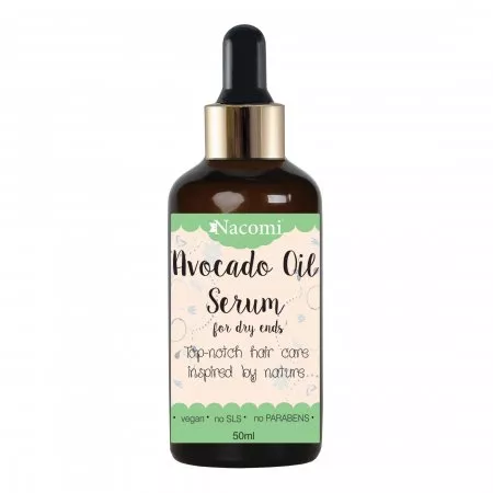 Nacomi, serum do końcówek z olejem avocado, 50ml