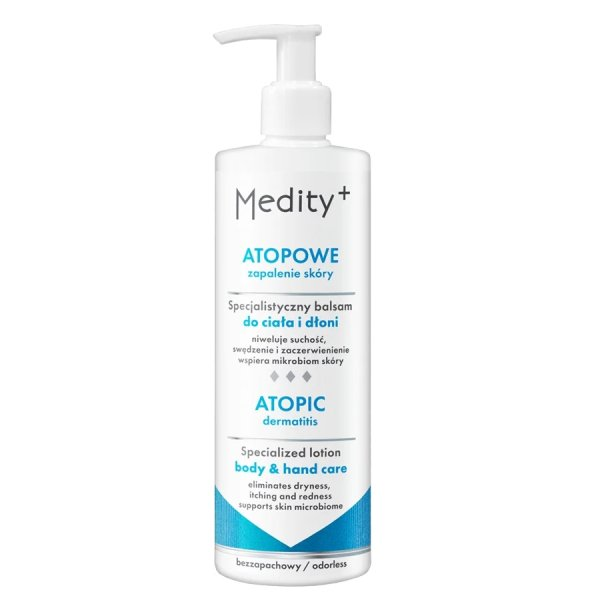 Medity+ Atopowe Zapalenie Skóry specjalistyczny balsam do ciała i dłoni 200ml
