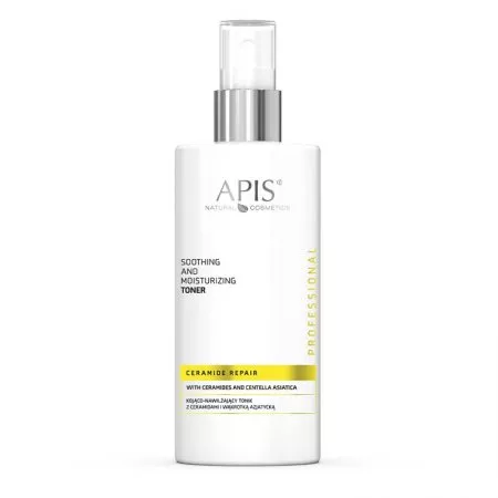 Apis Ceramide Repair, kojąco-nawilżający tonik z ceramidami i wąkrotką azjatycką, 300ml