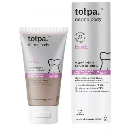 Tołpa Dermo Body Dust, wypełniające serum do biustu, 150ml