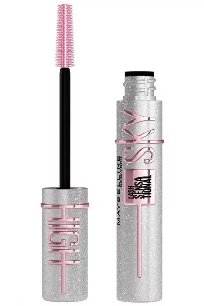 Maybelline New York Sensational Sky High, tusz do rzęs z brokatem, Space Diamond, 7,2ml