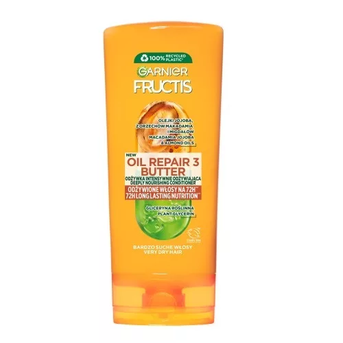 Garnier Fructis Oil Repair 3 Butter Odżywka wzmacniająca do włosów bardzo suchych i zniszczonych 200ml