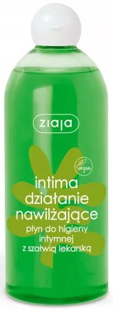 Ziaja Intima, płyn do higieny intymnej z szałwią lekarską, 500ml