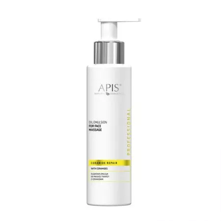 Apis Ceramide Repair, olejkowa emulsja do masażu twarzy z ceramidami, 150ml