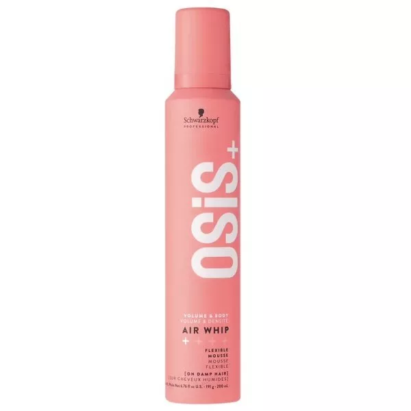 Schwarzkopf OSIS+ Air Whip, elastyczna pianka do włosów, 200ml