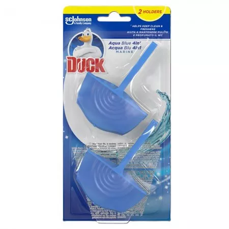 Duck Blue 4w1 - podwójna zawieszka do toalet, 2szt.
