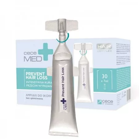 CeCe Med, kuracja w ampułce przeciw wypadaniu włosów, 7ml