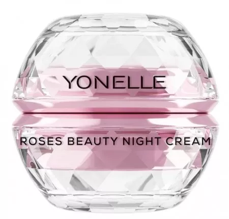 Yonelle Roses Beauty, krem piękności nasycony różami, na noc, 50ml
