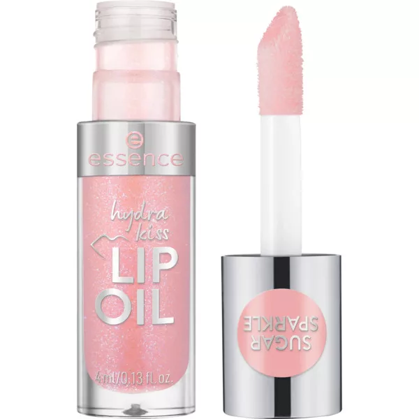 Essence Hydra Kiss Lip Oil, olejek do ust, 10 Sugar Sparkle, 4ml