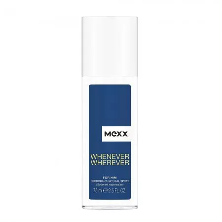 Mexx Whenever Wherever For Him dezodorant w naturalnym sprayu 75ml (M)
