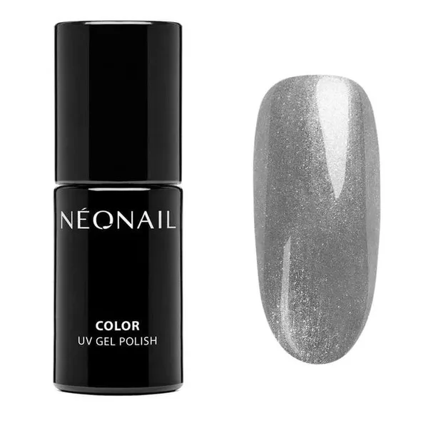 Neonail, lakier hybrydowy, Silver Sheen, 7.2ml
