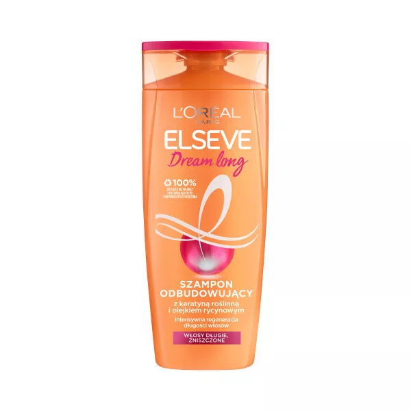 L'Oreal Paris Dream Long Szampon Odbudowujący dla włosów długich i zniszczonych 250ml