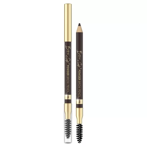 Eveline Cosmetics Brow & Go! pudrowa kredka do brwi 03