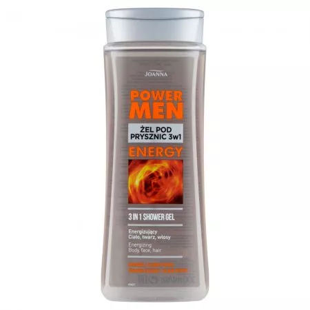 Joanna Power Men Energy Żel pod prysznic 3w1 300 ml