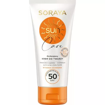 Soraya Sun Care, ochronny krem do twarzy SPF50, 40ml
