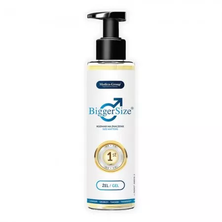 Medica-Group BiggerSize żel intymny dla mężczyzn na powiększenie i pogrubienie penisa 150ml